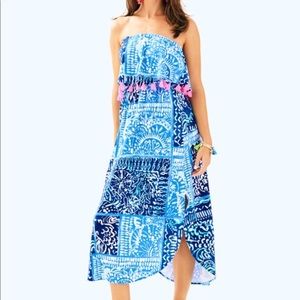 JUST LIKE NEW- Lilly Pulitzer Meridian midi dress.